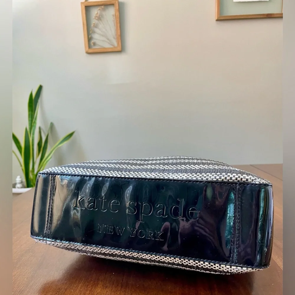 Vintage Kate Spade Y2K Striped Hobo Shoulder Bag - Picture 5 of 11